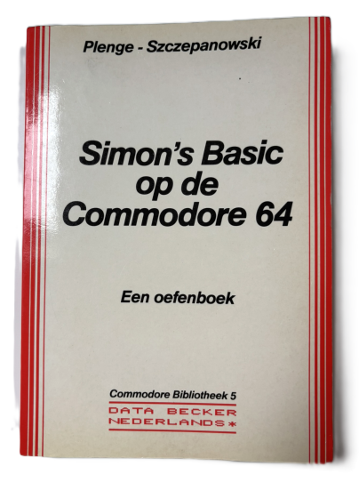 data becker simons basic op de commodore 64 front
